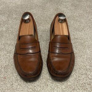Men's Brown Leather Loafers - Cole Haan C12461 Size 10.5